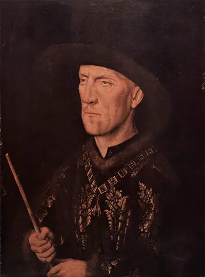 Portrait of Baudouin de Lannoy Jan van Eyck